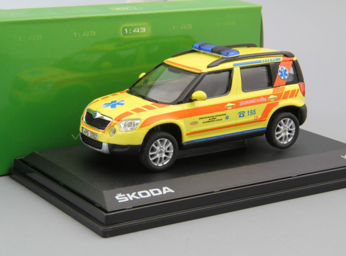 SKODA Yeti Rescue I (2014), yellow