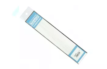 Пластиковый профиль прямоугольный 3мм*1,5мм*250мм, 6шт