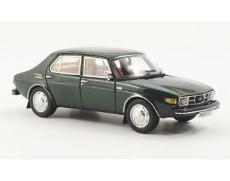 SAAB 99 4-doors 1971, Green