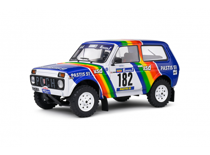 LADA Niva No 182 Rally Paris-Dakar, Jabouille/Sardou (1984)