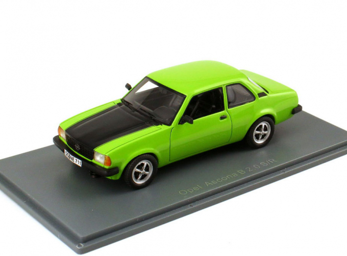 OPEL Ascona B 2.0 S/R, green / black