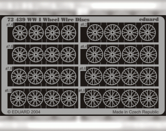 Фототравление для WWI Wheel Wire Discs