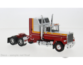 MACK Superliner Magnum (1985), silver/red