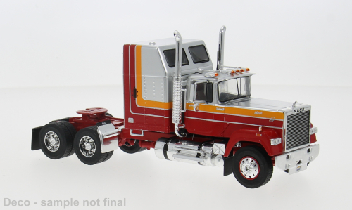 MACK Superliner Magnum (1985), silver/red