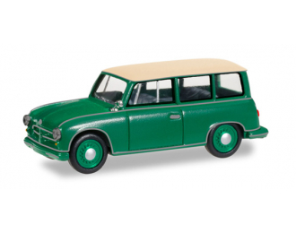 AWZ P70 Kombi, green / beige
