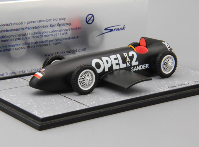 OPEL RAK 2 (1928), black