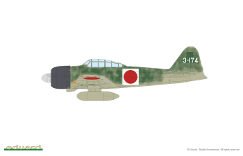 Сборная модель A6M3 Zero Type 32 Weekend Edition