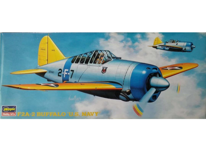 Сборная модель F2A-2 Buffalo 'U.S. Navy'