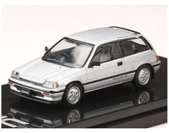 Honda Civic Si (AT), silver metallic 1984