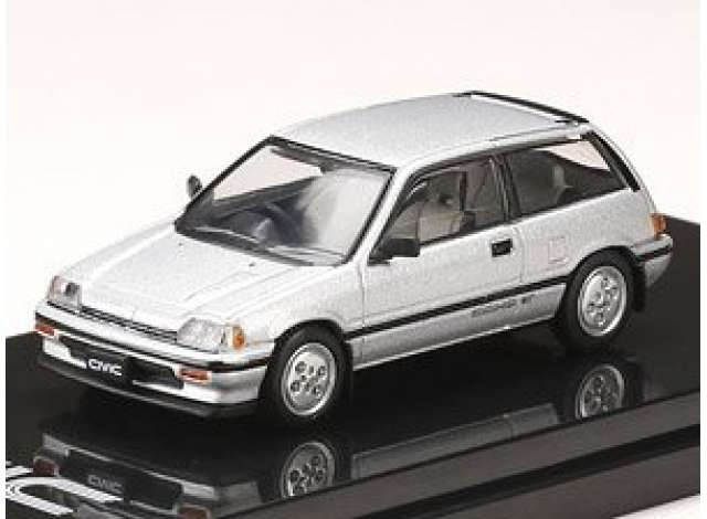 Honda Civic Si (AT), silver metallic 1984