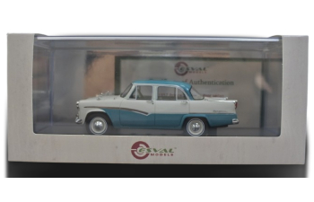 PRINCE Skyline 4 door sedan (1957), blue/white