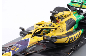 McLAREN MCL38 #81 2nd Monaco GP Formula 1 Oscar Piastri (2024)