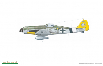 Сборная модель Немецкий высотный истребитель Focke-Wulf Fw190 D-9 ProfiPACK