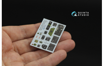 3D Декаль задней кабины семейства SBD Dauntless (Trumpeter)