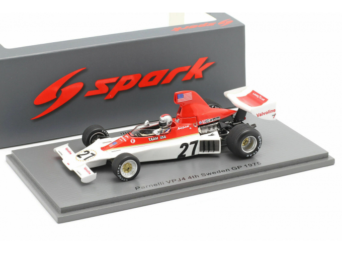 Parnelli VPJ4 #27 Swedish GP 1975 Mario Andretti