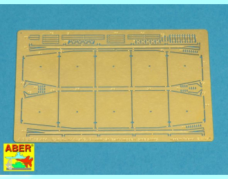 Фототравление для Side skirts for PzKpfw IV, Ausf.G, early Brummbar