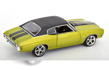 CHEVROLET Chevelle SS Restomod (1970), green metallic /matt-black