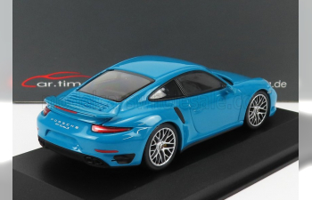 PORSCHE 911 991 Turbo S 2014, Miami Blue