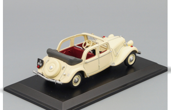 CITROËN Traction 15 six Decouvrable E.D.M. 1949, beige