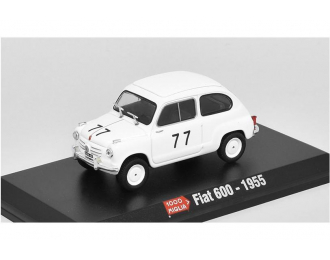 Fiat 600 #77 1955 Hachette časopis s modelem