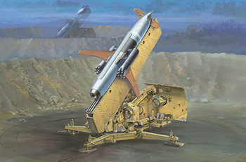 Сборная модель German R-3p Rheintochter Surface-to-Air Missile