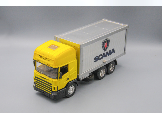 SCANIA Topline фургон Scania, жёлтый