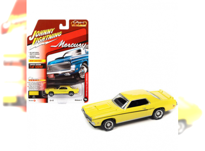 MERCURY Cougar Eliminator (1969), yellow