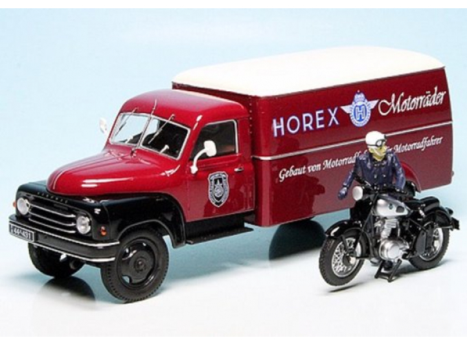 HANOMAG L28 Horex with Horex Regina and driver