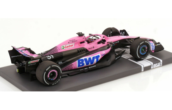 ALPINE F1 A523 Team Bwt Alpine №31 Season (2023) Esteban Ocon, Blue Pink