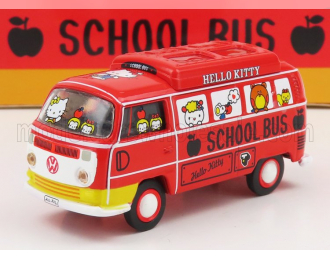 VOLKSWAGEN T2 Minibus School Bus Hello Kitty (1965), red