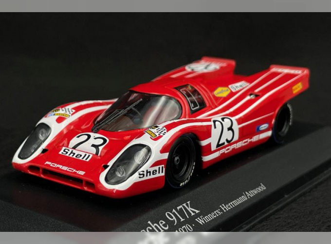 PORSCHE 917K TEAM SALZBURG №23 Winner 24h Le Mans (1970) Hans Herrmann / Richard Attwood