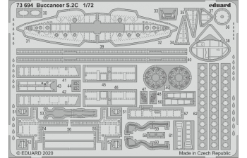 Euard Набор фототравления Buccaneer S.2C