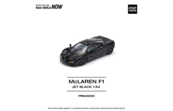 McLAREN F1, jet black