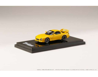 Efini RX-7 FD3S (A-Spec) GT Wing Mazda Speed Closed Headlights, sunburst yellow
