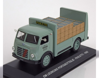 OM FIAT Leoncino Truck Portabottiglie Paoletti (1962), Green Black