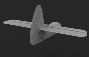 Сборная модель Horsa Glider Wing & Rear Fuselage (Tail Unit) Set GERMAN WWII