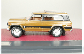 JEEP Cherokee Chief (SJ) (1980-1983), brown metallic