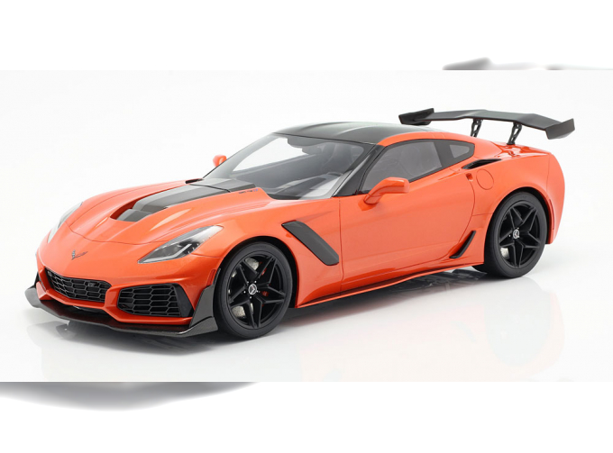 CHEVROLET Corvette (2019), orange/schwarz