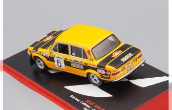 SEAT 124 FL 1800 Salvador Canellas - Jordi Sabater Rally RACE (1977), yellow