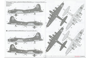 Сборная модель Тяжелый бомбардировщик B-17F Flying Fortress “Miami Clipper” (Limited Edition)