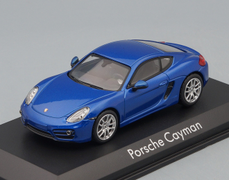 PORSCHE Cayman (981) 2013, синий металлик