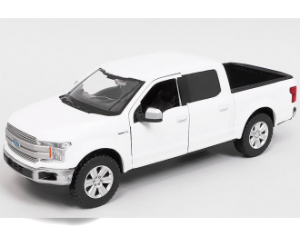 FORD F-150 Lariat Crew Cab (2019), white