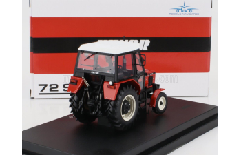 ZETOR 7211 2wd Tractor (1961), Red White