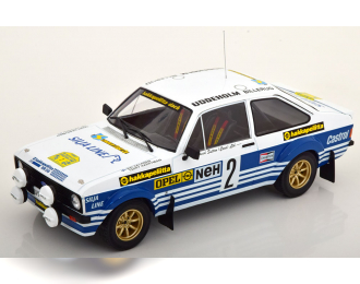 FORD Escort Mkii Rs N2 Rally Sweden (1982) A.Vatanen - T.Harryman, White Blue