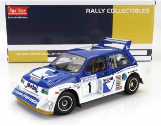 AUSTIN Mg Metro 6r4 №1 Winner Rally Manx International (1986) T.Pond - R.Arthur, Blue White