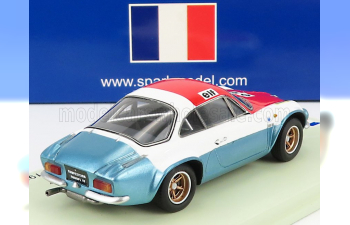 RENAULT A110 Alpine Gr.iv Salon De Paris (1972), Red White Light Blue