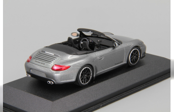 PORSCHE 911 GTS Cabriolet 997 II (2011), grey metallic