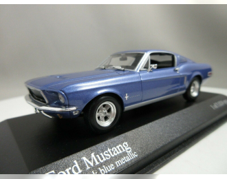 FORD MUSTANG GT390 Fastback 1968 Bright Blue Metallic