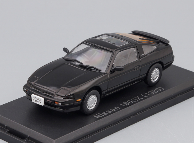 NISSAN 180SX (1989), black