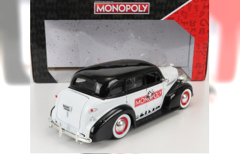 CHEVROLET Master With Mr. Monopoly Figure 1939, White Black